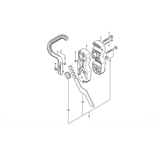 STIHL  Okrągły pierścień uszczelniający 6x1,5 9646 951 0340